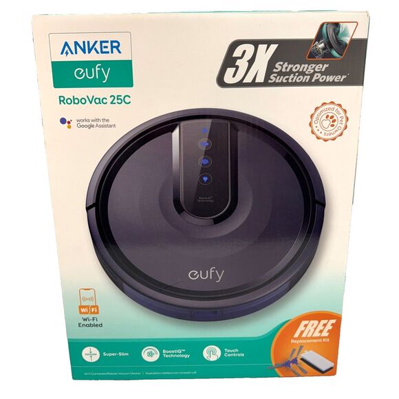 Anker Eufy Robovac 25C Wi-Fi connected Robotic Vacuum Cleaner - Picture 1 of 12